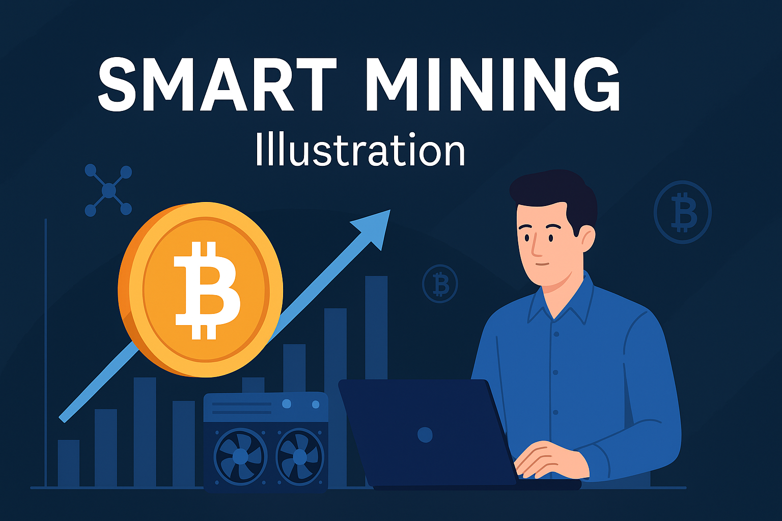 Smart Mining Illustration
